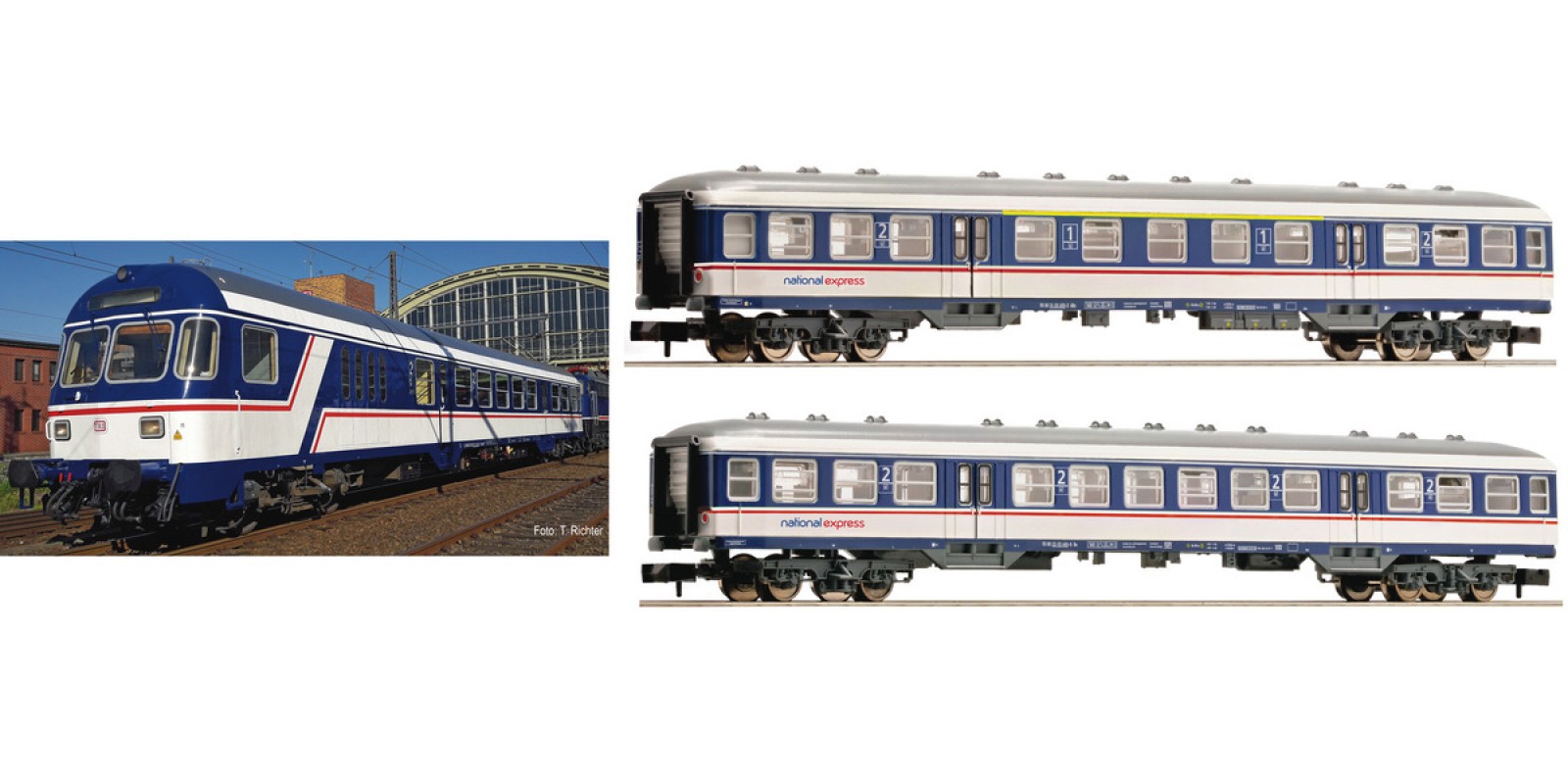 FL881903 - 3 piece set "National Express", NX Rail